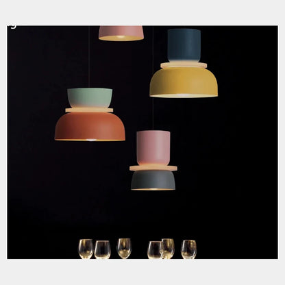 Suspension macaron Luppa modèle B avec dimensions