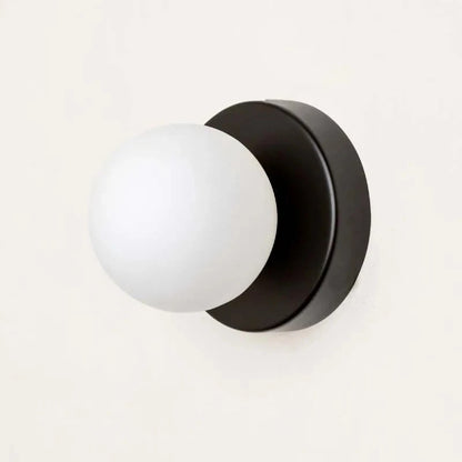 Applique murale Macaron noire