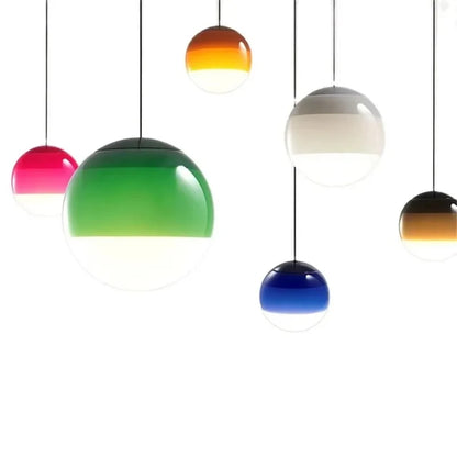 Collection suspensions en verre dégradé