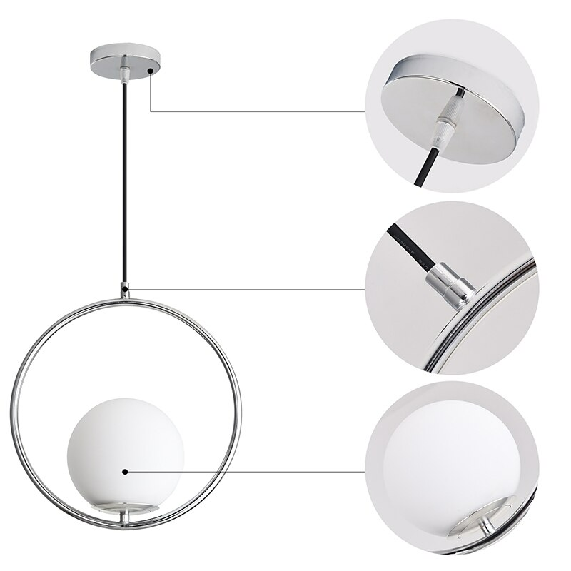 Round Designer Pendant Light