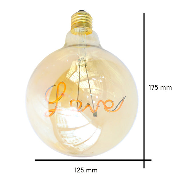 E27 Love LED bulb