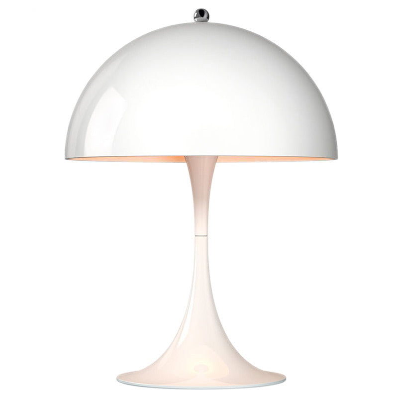 Lampe champignon fond blanc