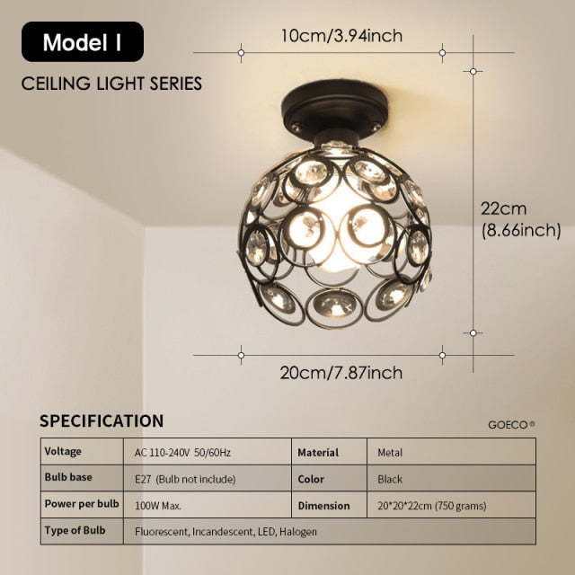 Industrial Ceiling Light