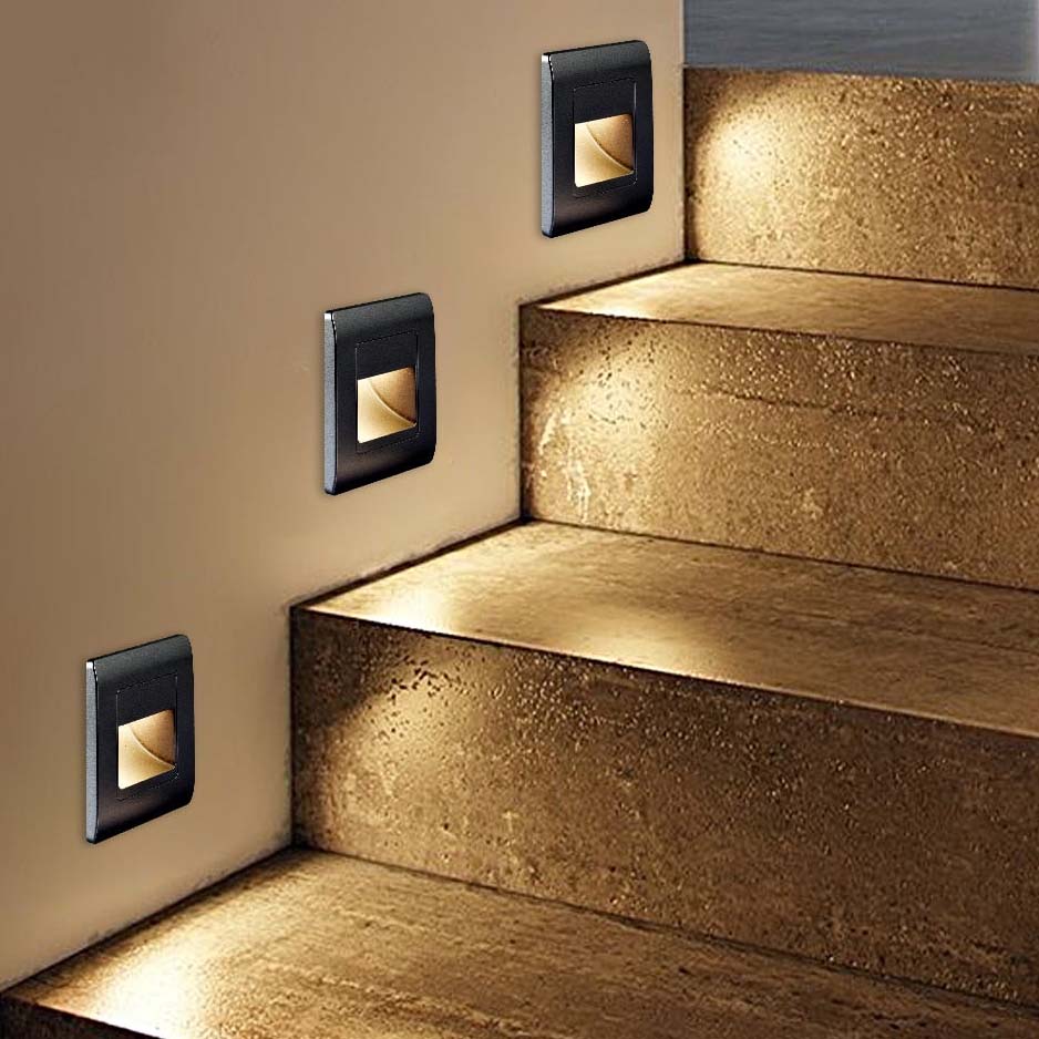 Iluminación de escaleras: 3 compradas = 4.ª gratis 