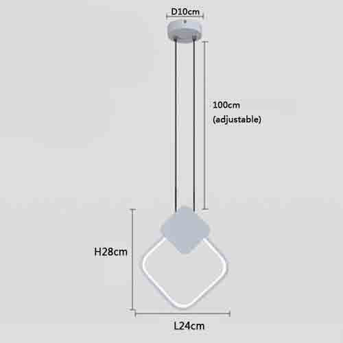 Lustre suspendu Led