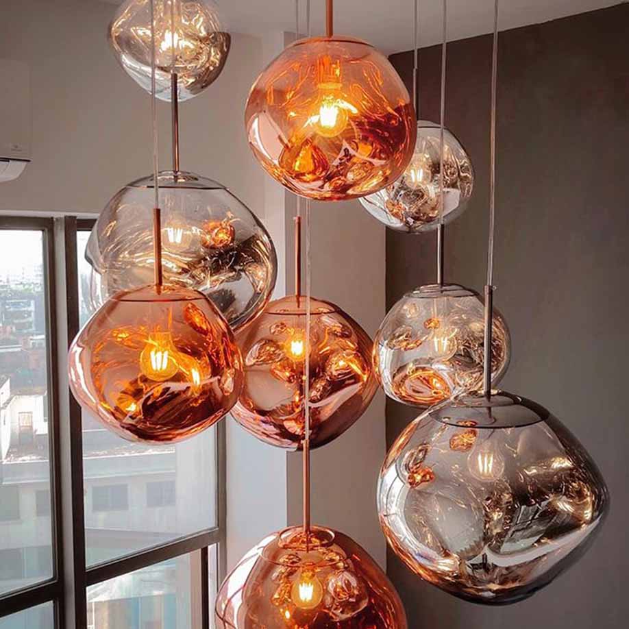 Lava ball - Designer pendant light